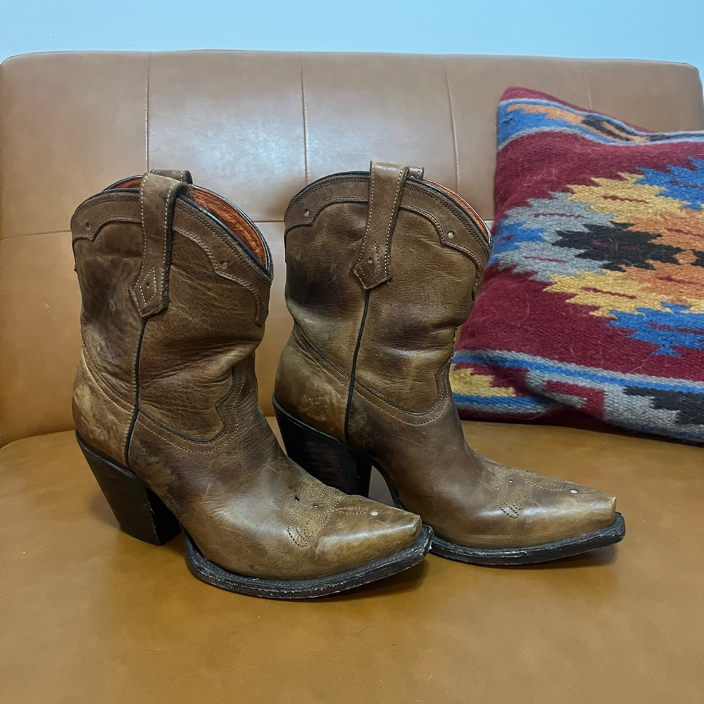 Charlie Horse Leather Boots Rarely Worn